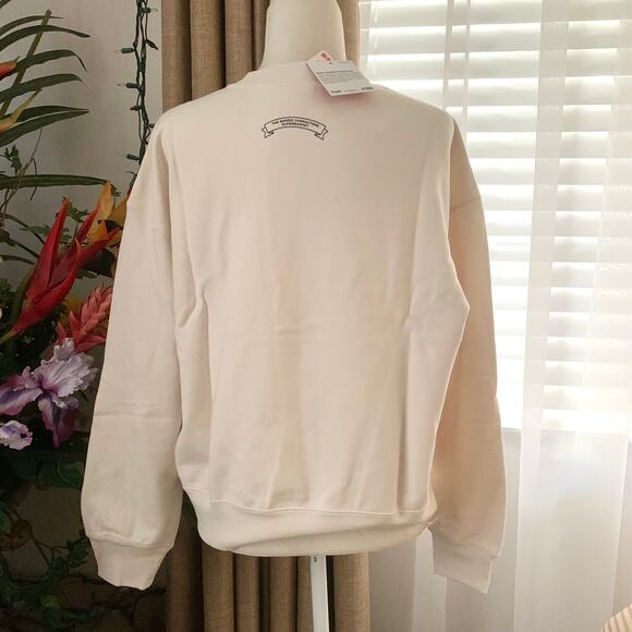 Uniqlo Sanrio Characters Supermarket Grocery Sweatshirt in Off White - Picture 7 of 12